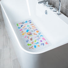 Load image into Gallery viewer, BEEHOMEE Bath Mats for Tub Kids - 35x16,Machine Washable XL Size Bathroom Mats (Zoo)