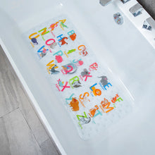 Load image into Gallery viewer, BEEHOMEE Bath Mats for Tub Kids - 35x16,Machine Washable XL Size Bathroom Mats (Alphabet)